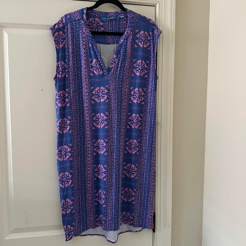 Tori Richard Honolulu Size XL Dress Short Sleeves Lightweight ChicButComfortable